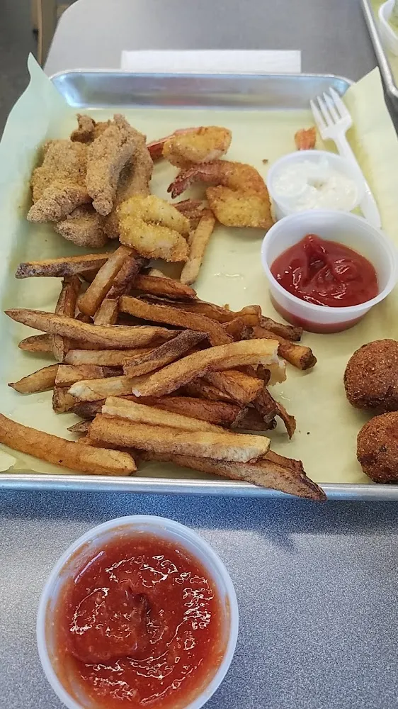 Fish and Shrimp Basket