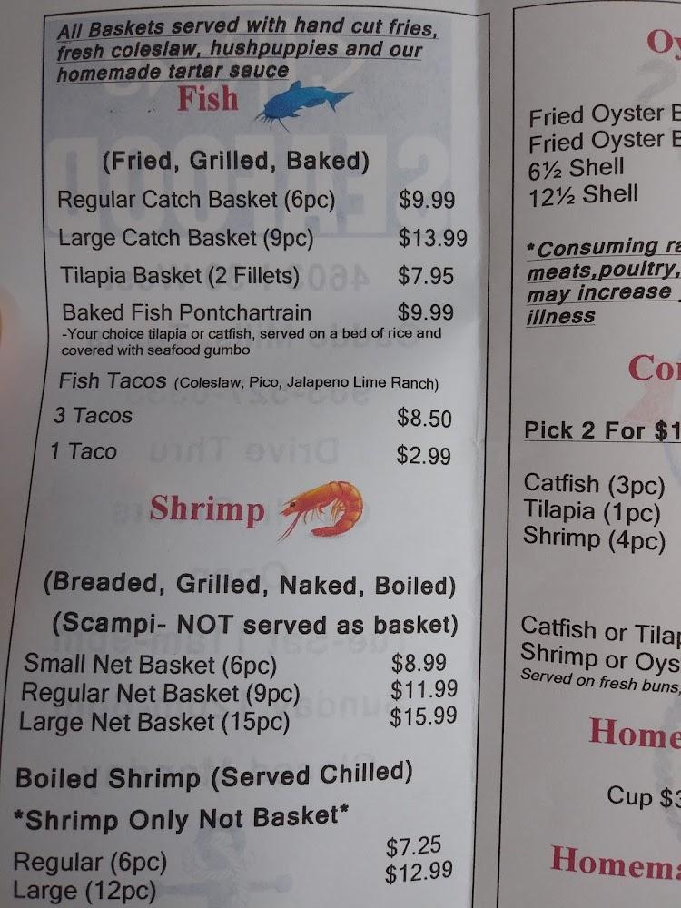 Ciro's Seafood Menu image 4