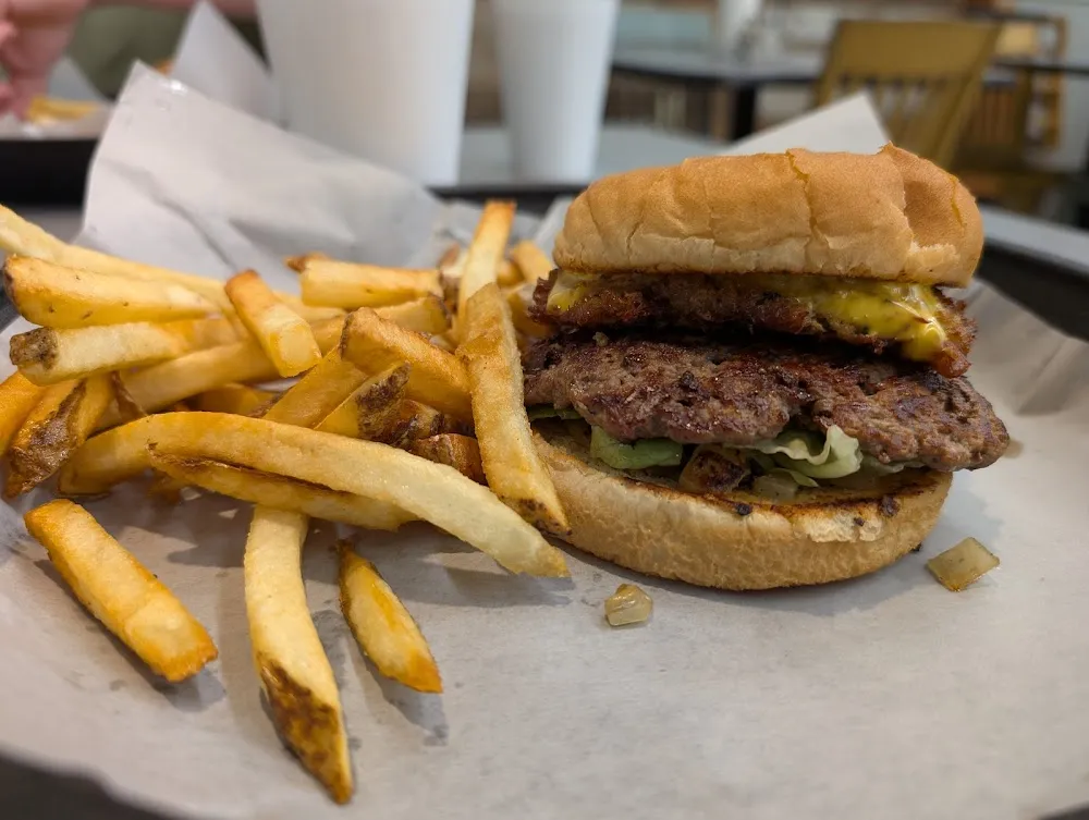 Seafood Burger Combo