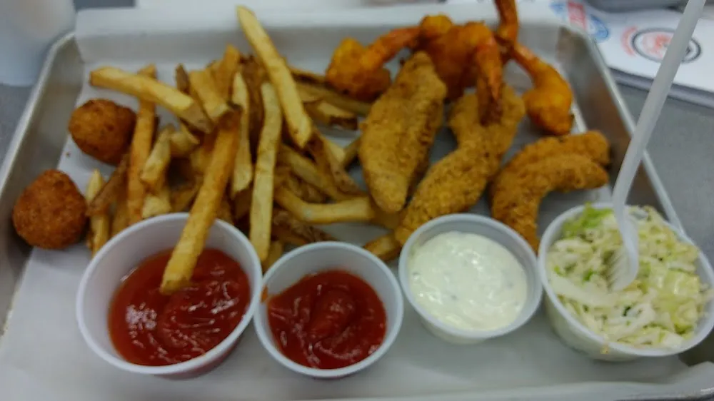 Shrimp AMD Catfish Combo Basket